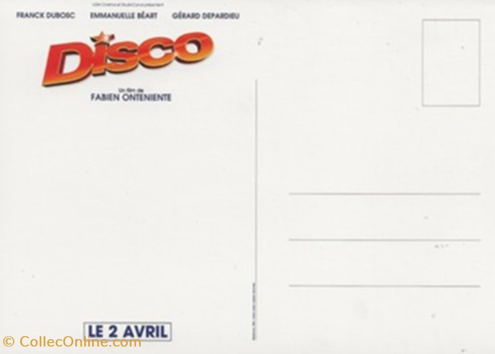 Disco cartes postales autres disco