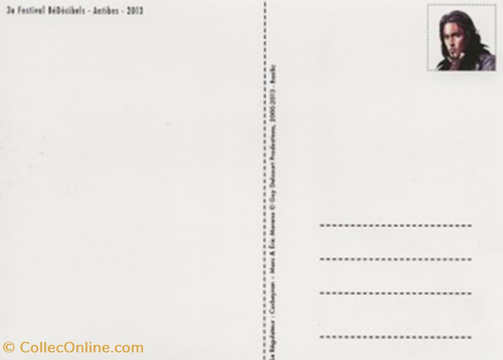 Antibes Juan-Les-Pins (06) 2013 cartes postales bande dessinee antibes juan les pins 06 2013