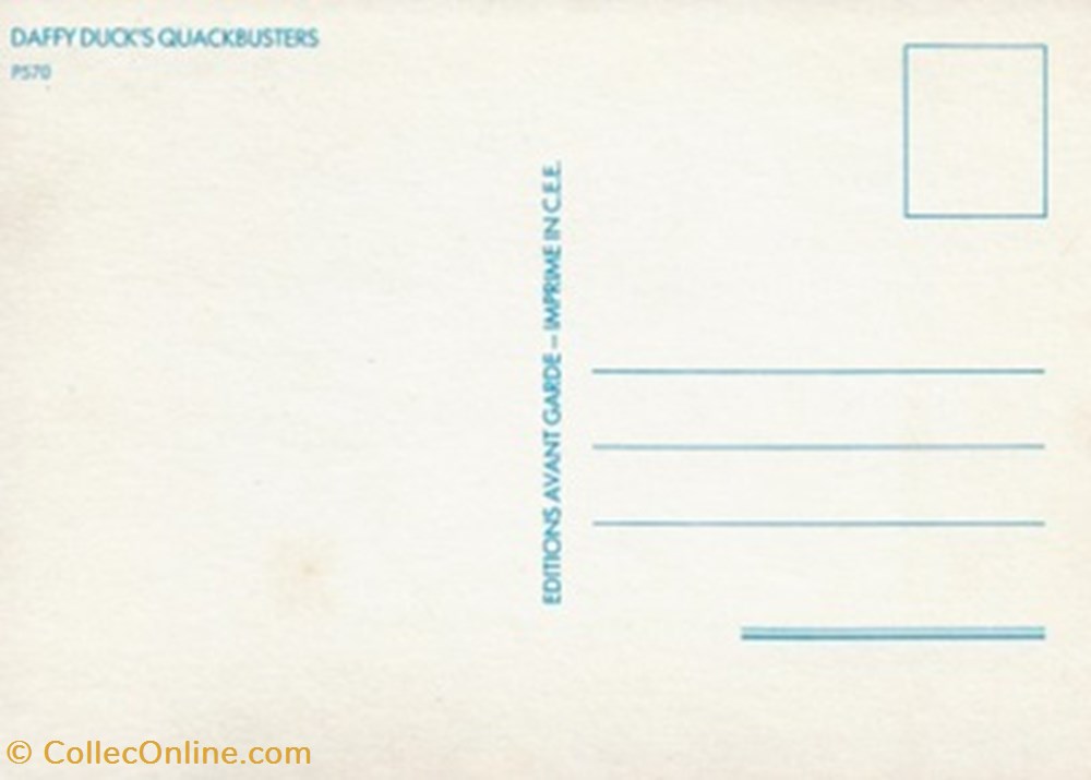 Daffy Duck's quackbusters cartes postales autres daffy duck s quackbusters