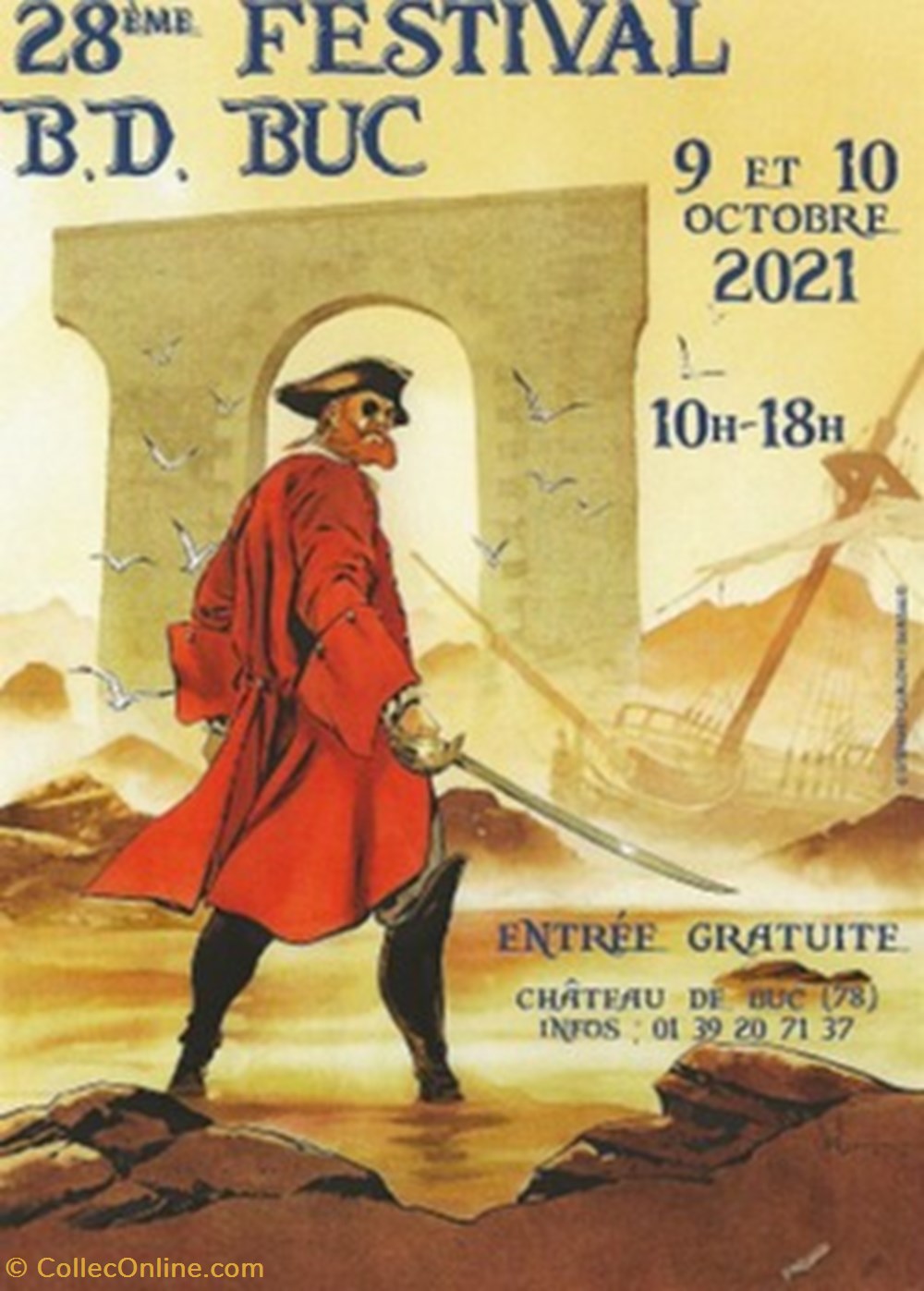 Buc (78) 2021 cartes postales bande dessinee buc 78 2021