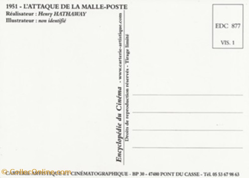 cartes postales autres l attaque de la malle poste