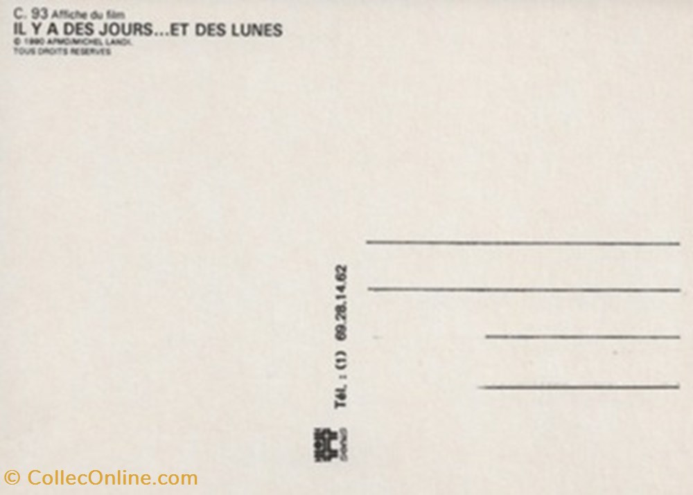 Il y a des jours et des lunes cartes postales autres il y a des jours et des lunes