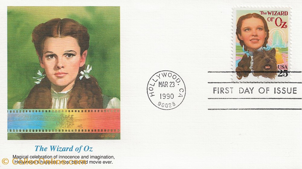 Hollywood (Etats-Unis) 1990 The wizard of Oz timbres hollywood etats unis 1990 the wizard of oz
