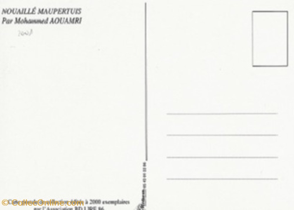 cartes postales bande dessinee liguge 86 2001