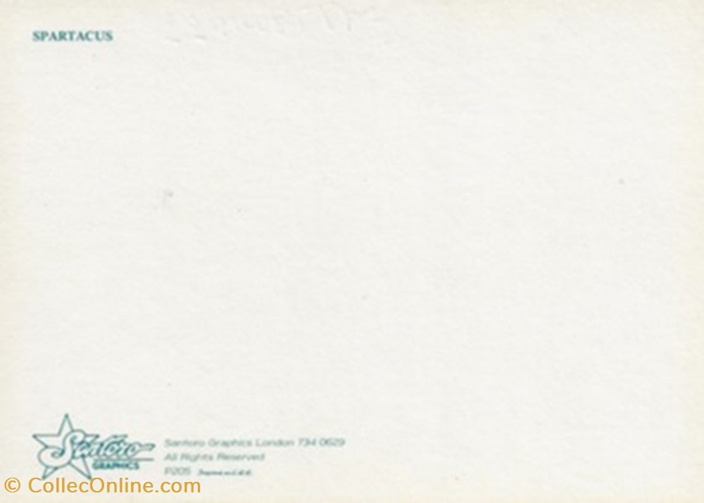 cartes postales autres spartacus