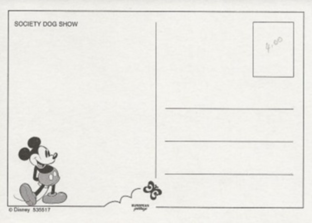 Society dog show cartes postales autres society dog show