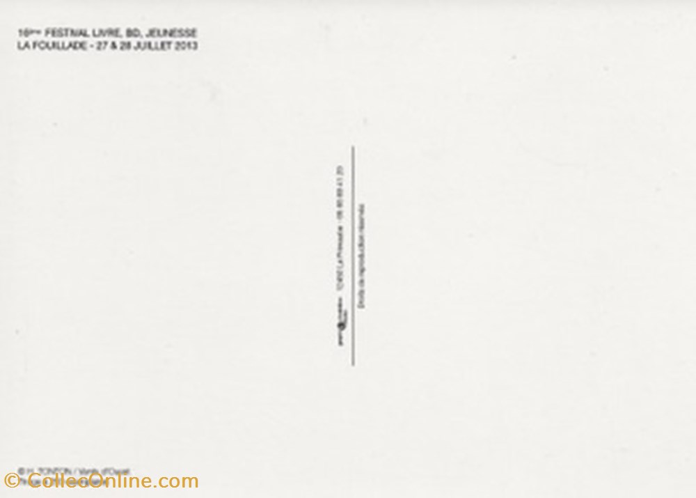 La Fouillade (12) 2013 cartes postales bande dessinee la fouillade 12 2013