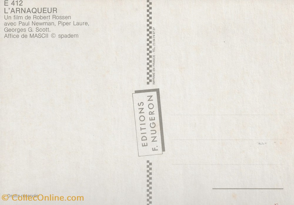 L'arnaqueur cartes postales autres l arnaqueur