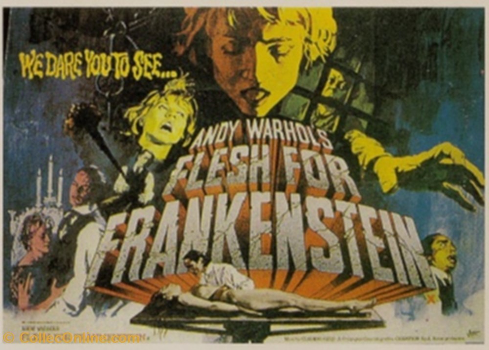 cartes postales autres flesh for frankenstein