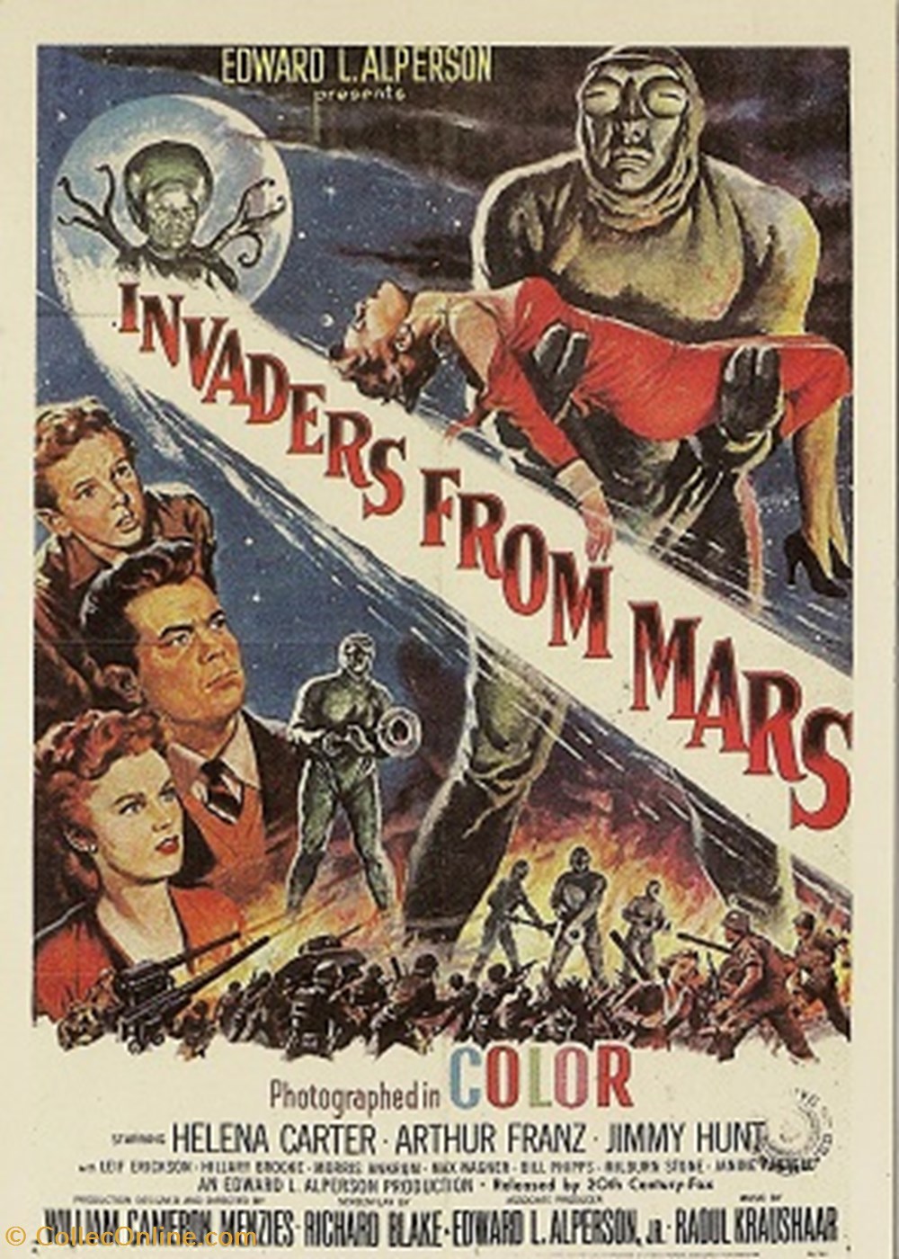 Invaders from Mars cartes postales autres invaders from mars