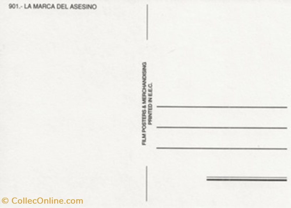 La marca del asesino cartes postales autres la marca del asesino