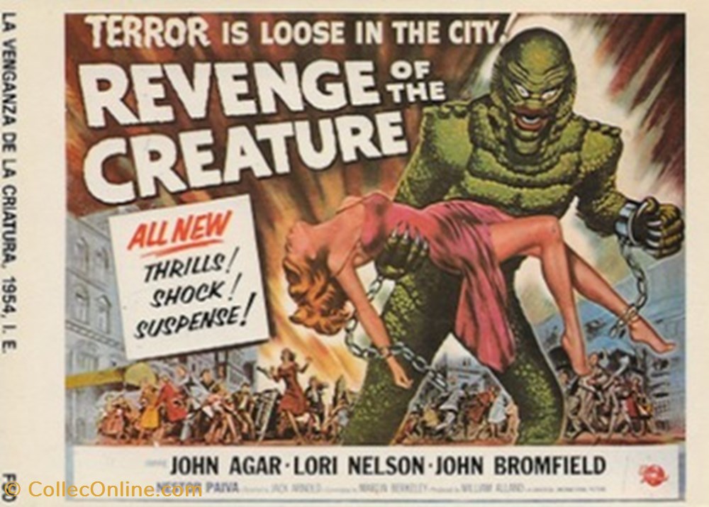 Revenge of the creature cartes postales autres revenge of the creature