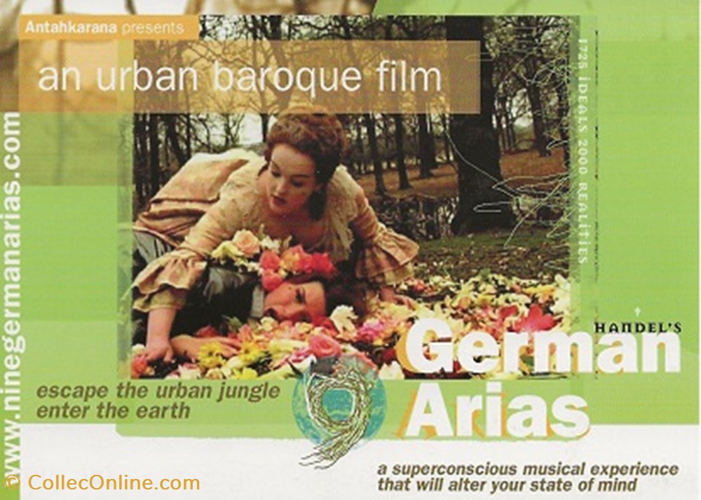 Nine german arias cartes postales autres nine german arias