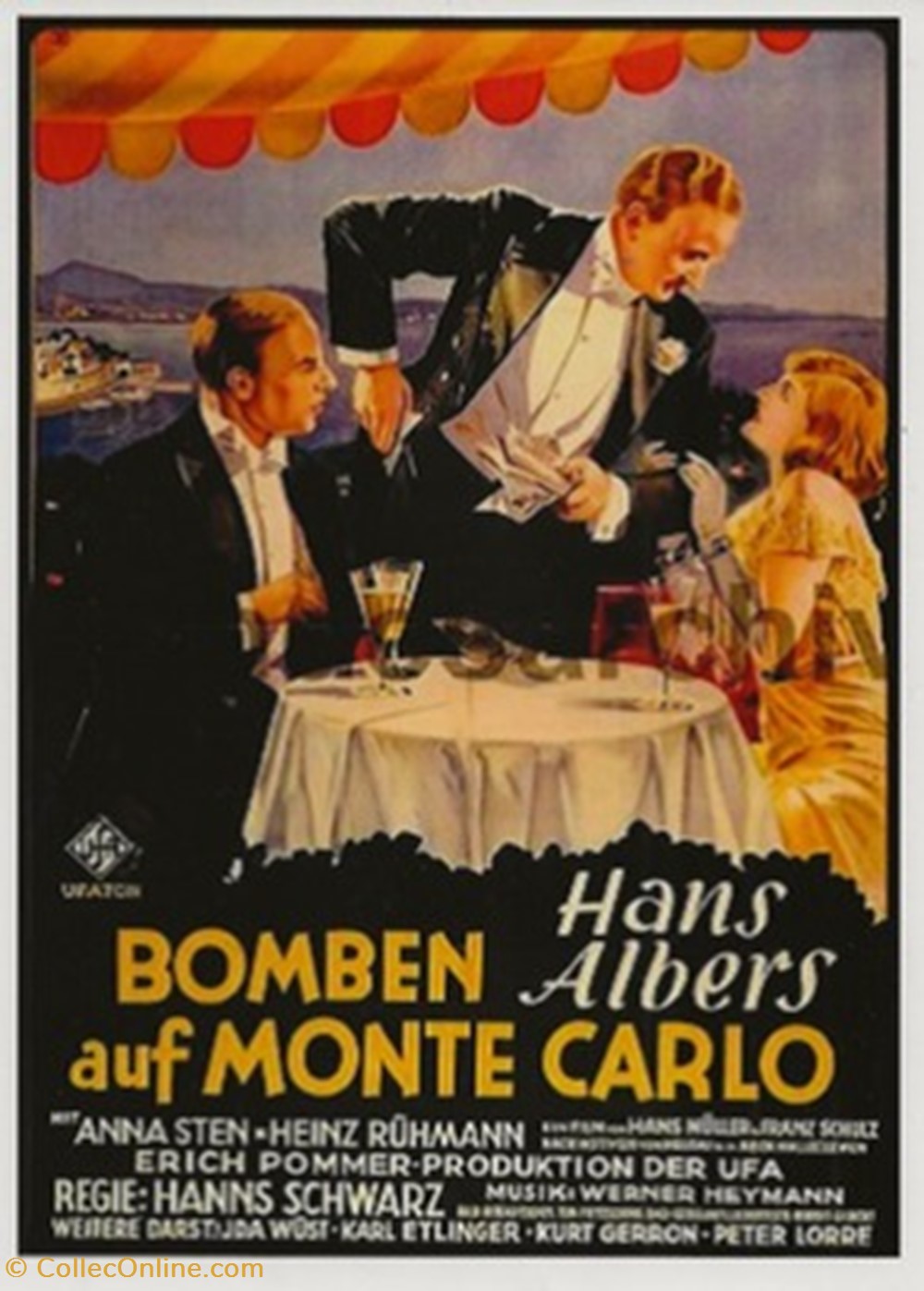 Bomben auf Monte Carlo cartes postales autres bomben auf monte carlo