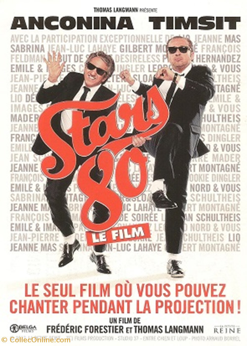 cartes postales autres stars 80 le film