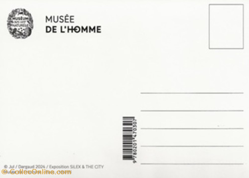 cartes postales bande dessinee silex the city 01