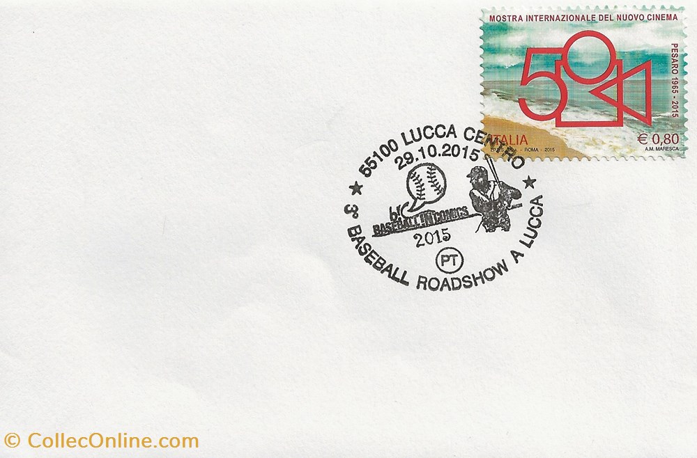Lucca (Italie) 2015 Baseball in comics timbres lucca italie 2015 baseball in comics