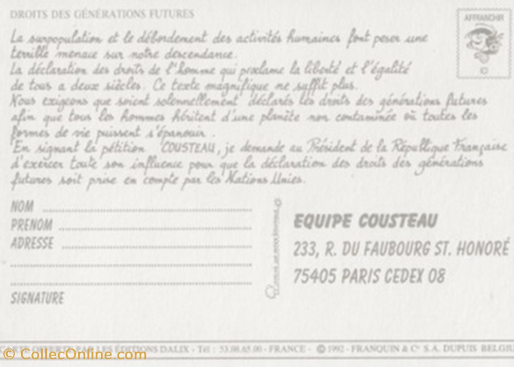 Gaston Lagaffe cartes postales bande dessinee gaston lagaffe