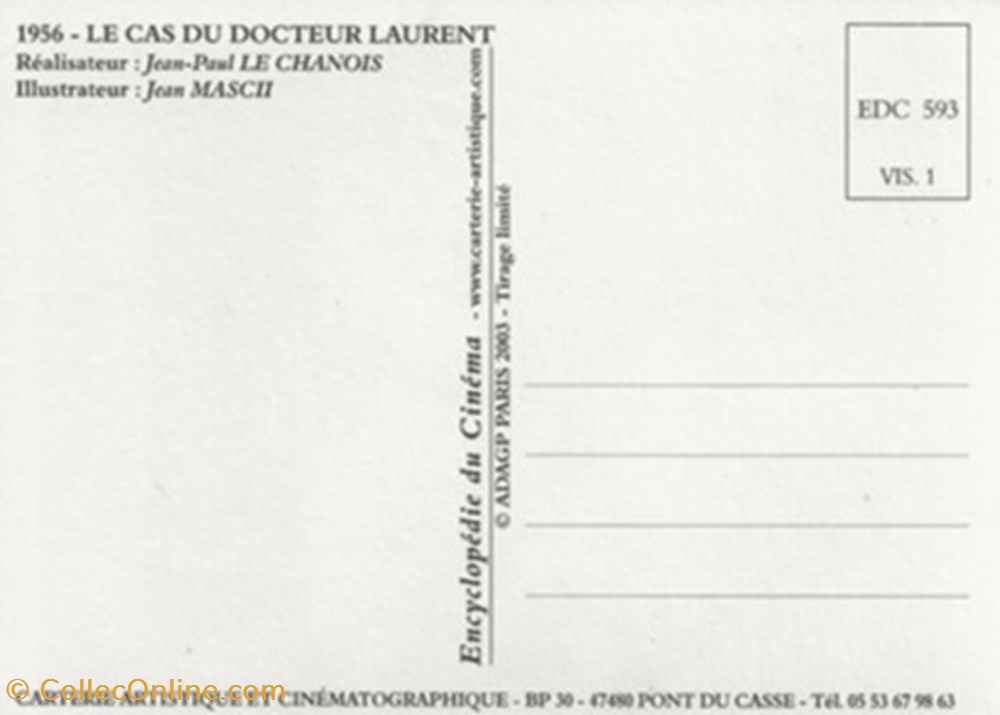 Le cas du Dr Laurent cartes postales autres le cas du dr laurent