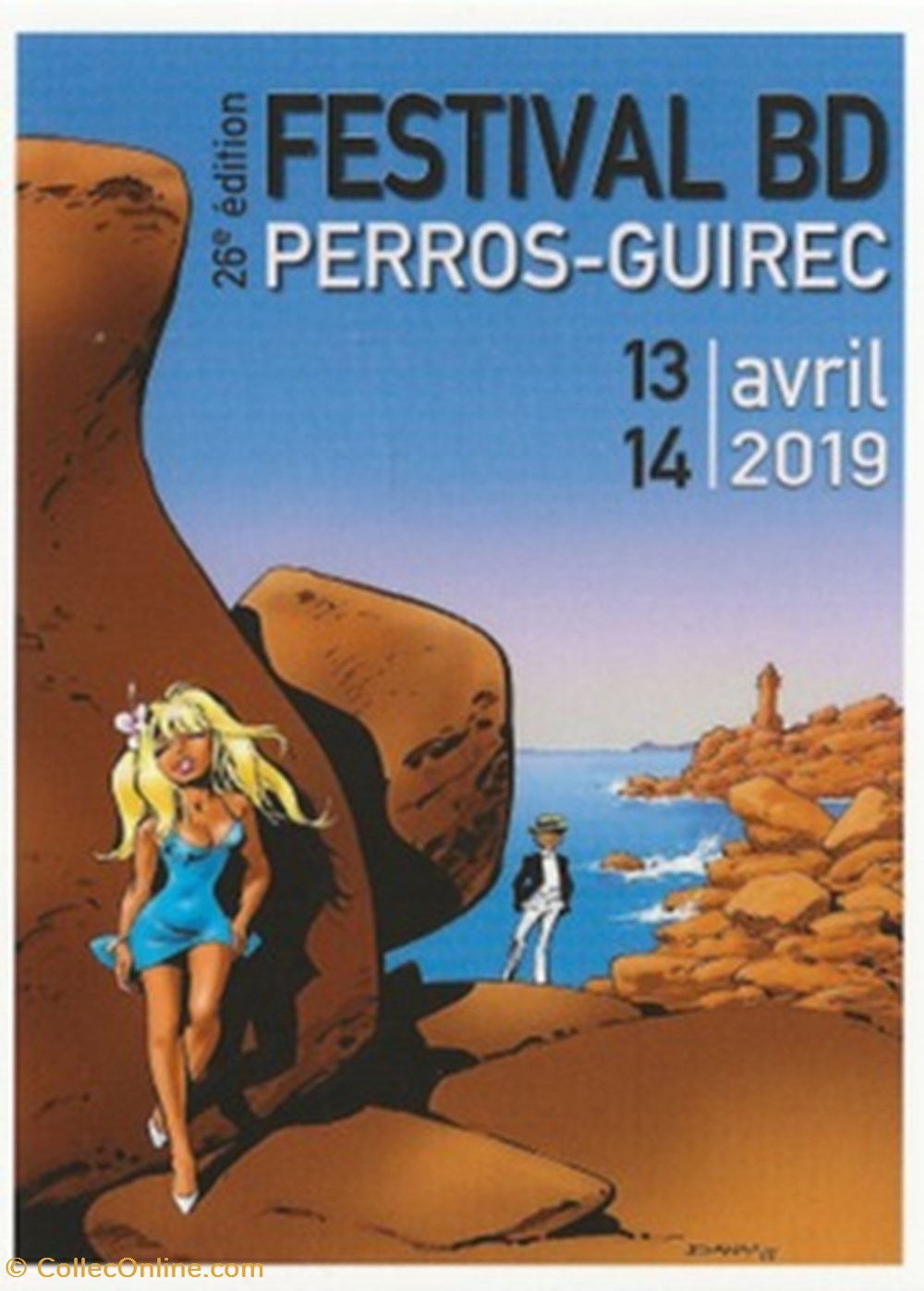 cartes postales bande dessinee perros guirrec 22 2019