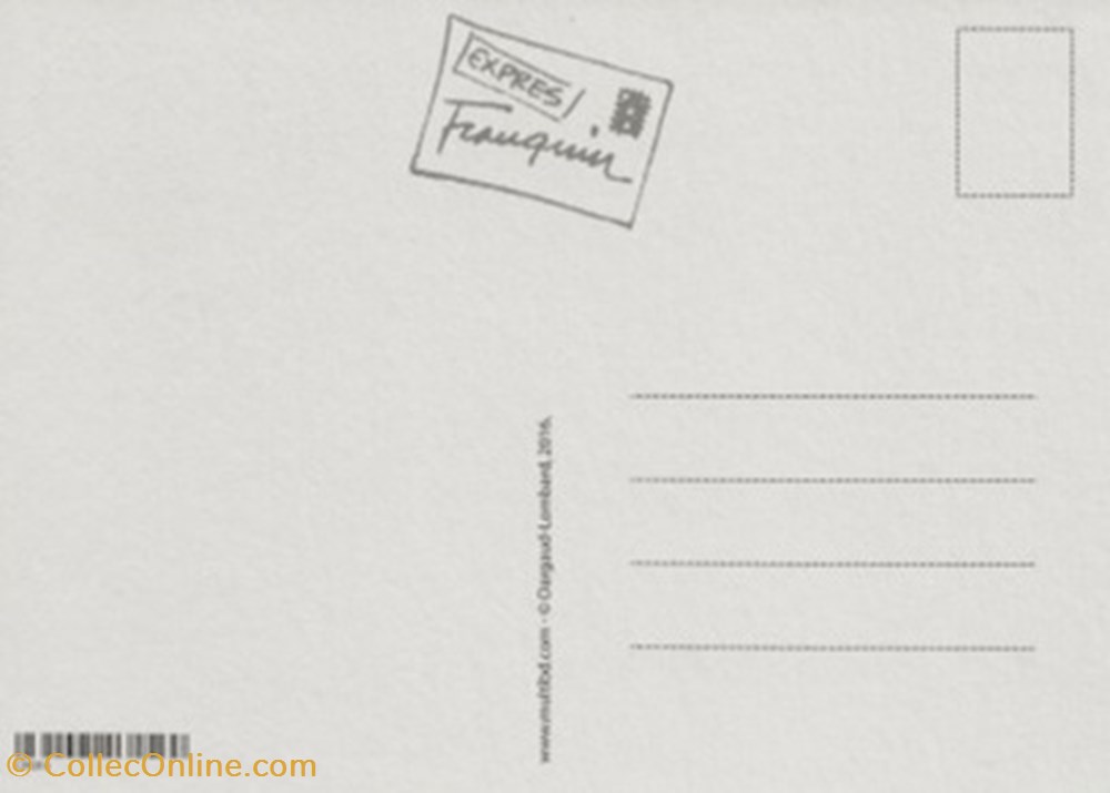Gaston Lagaffe cartes postales bande dessinee gaston lagaffe
