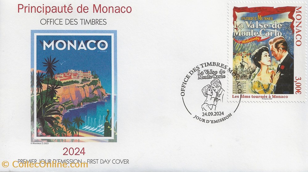 timbres monaco principaute de monaco 2024 film tourne en principaute