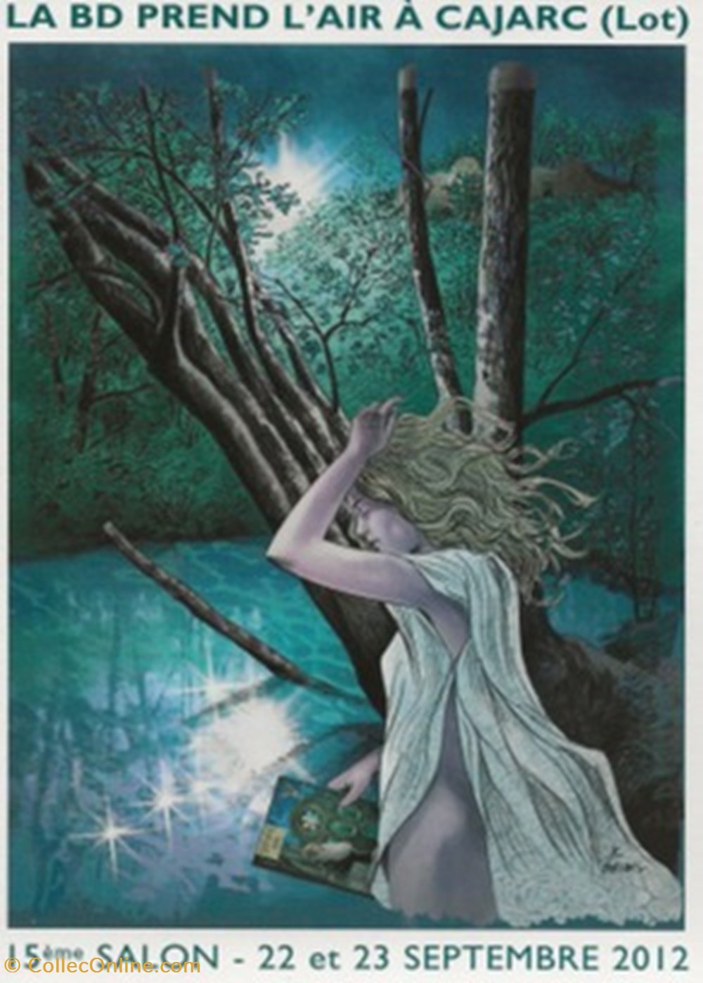 Cajarc (46) 2012 cartes postales bande dessinee cajarc 46 2012