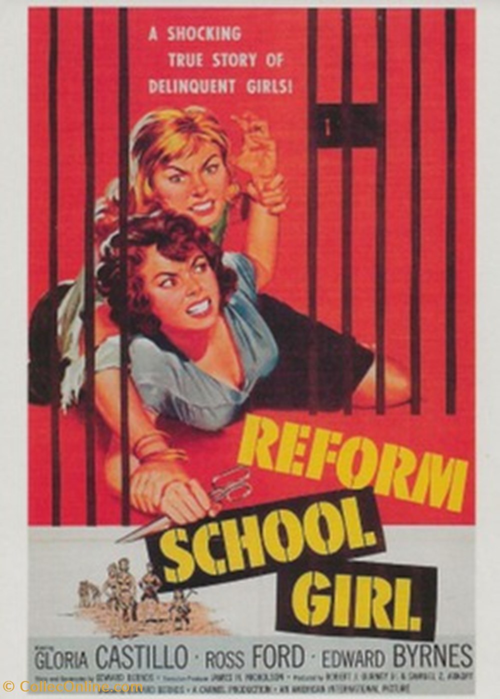 cartes postales autres reform school girl