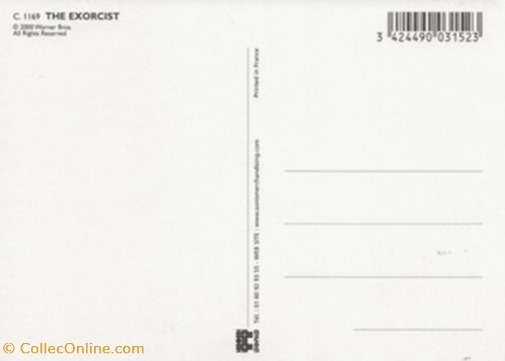 cartes postales autres the exorcist