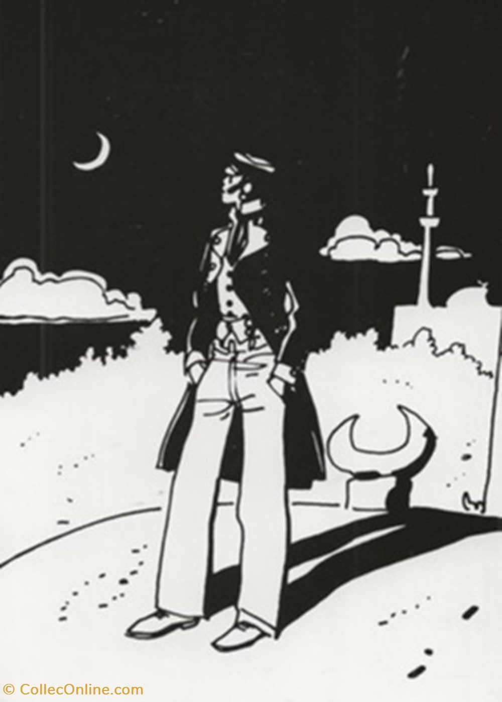Corto Maltese 6 cartes postales bande dessinee corto maltese 6