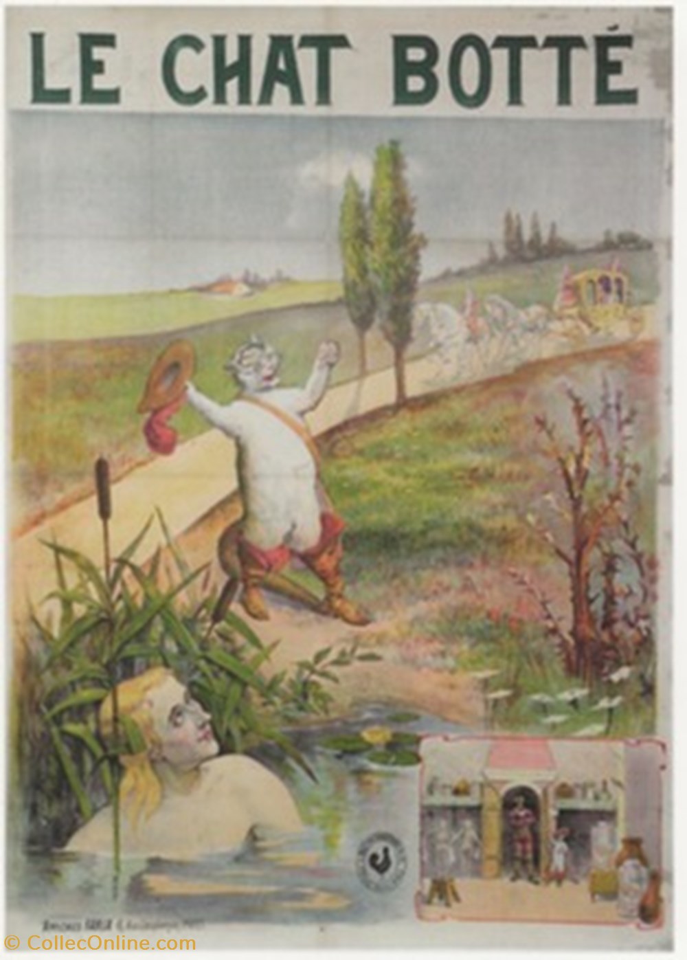 Le chat botté cartes postales autres le chat botte