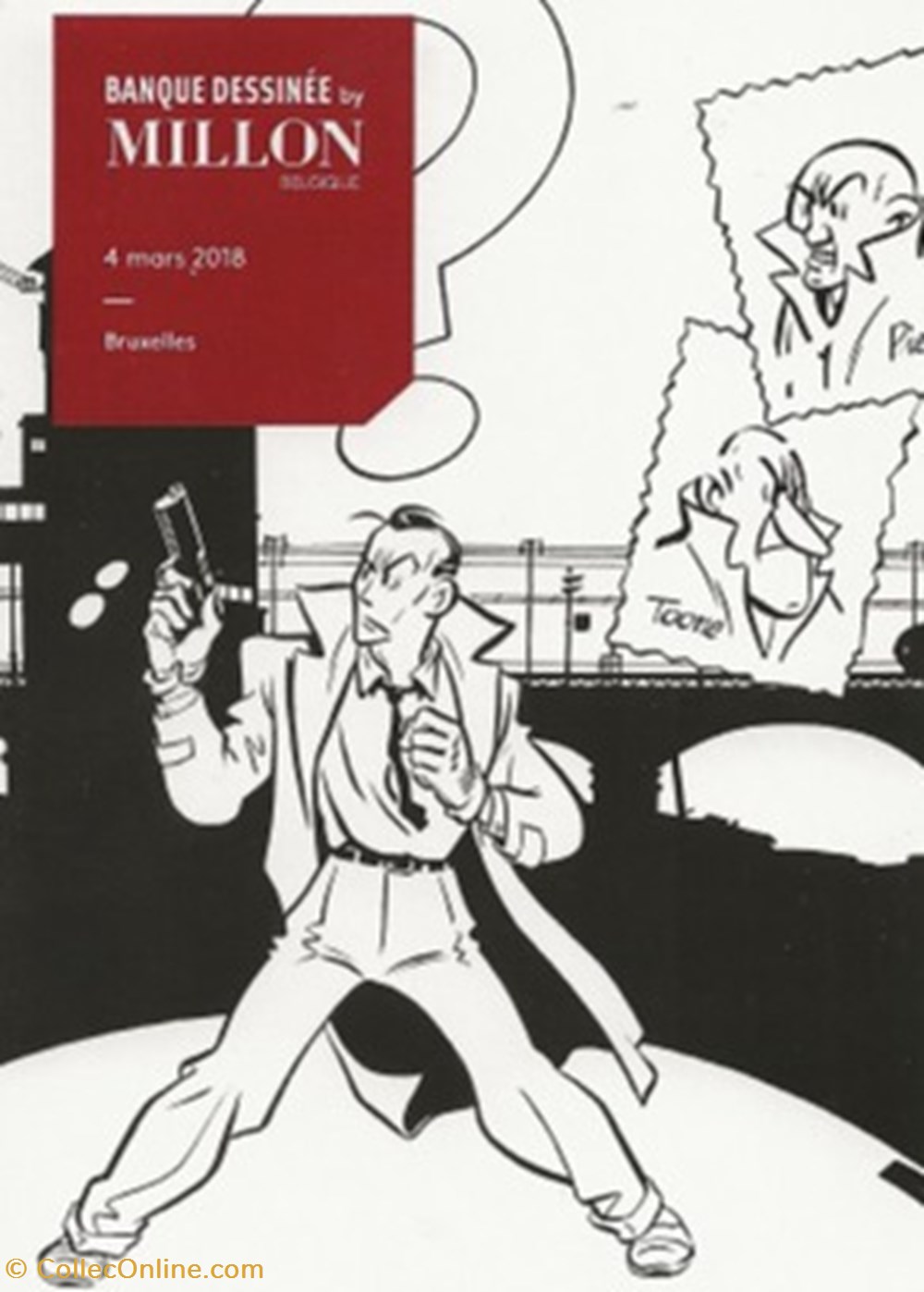 cartes postales bande banque dessinee 51 180304