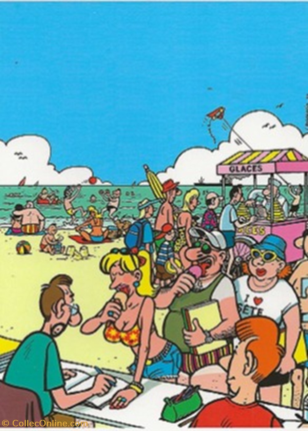 Sète (34) 2020 cartes postales bande dessinee sete 34 2020