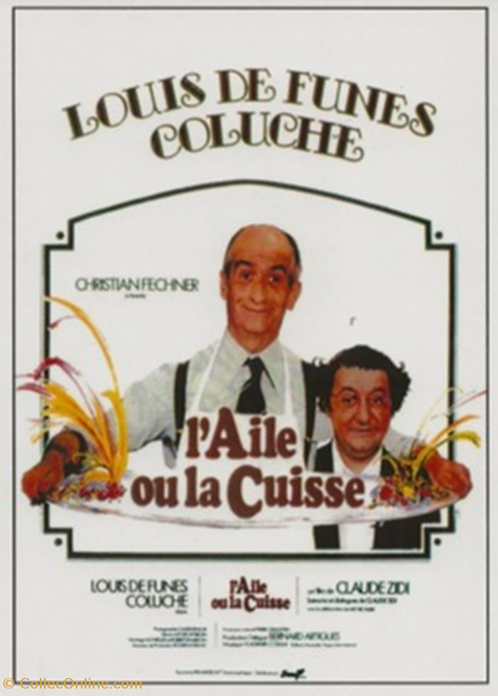 L'aile ou la cuisse cartes postales autres l aile ou la cuisse