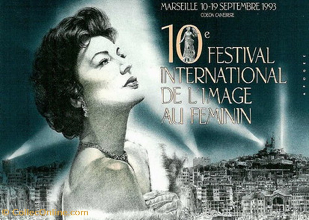 cartes postales autres marseille festival de image au feminin 1993