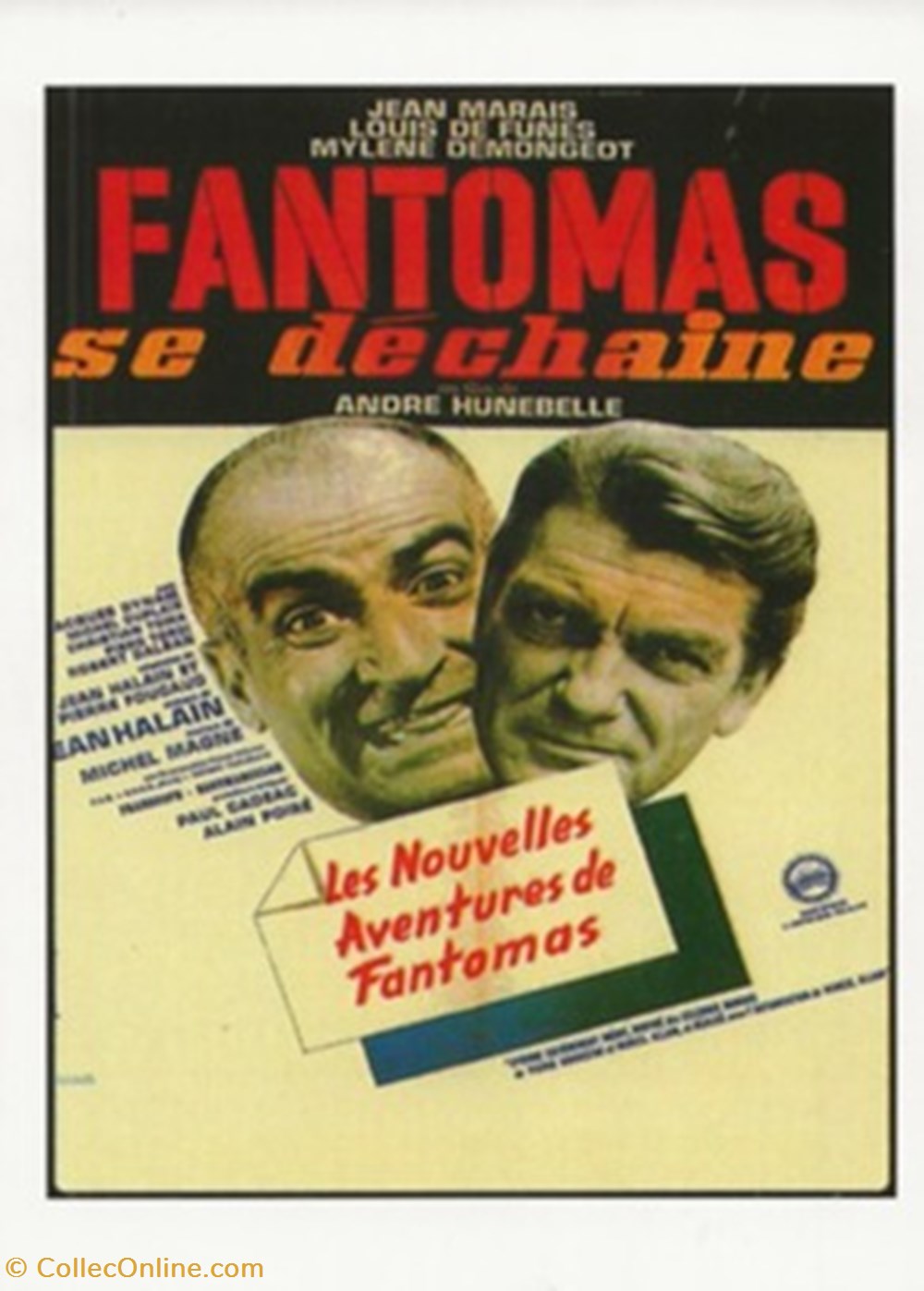 Fantômas se déchaine cartes postales autres fantomas se dechaine