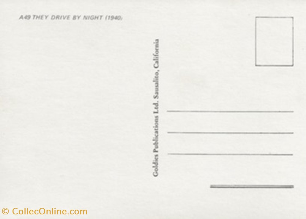 They drive by night cartes postales autres they drive by night
