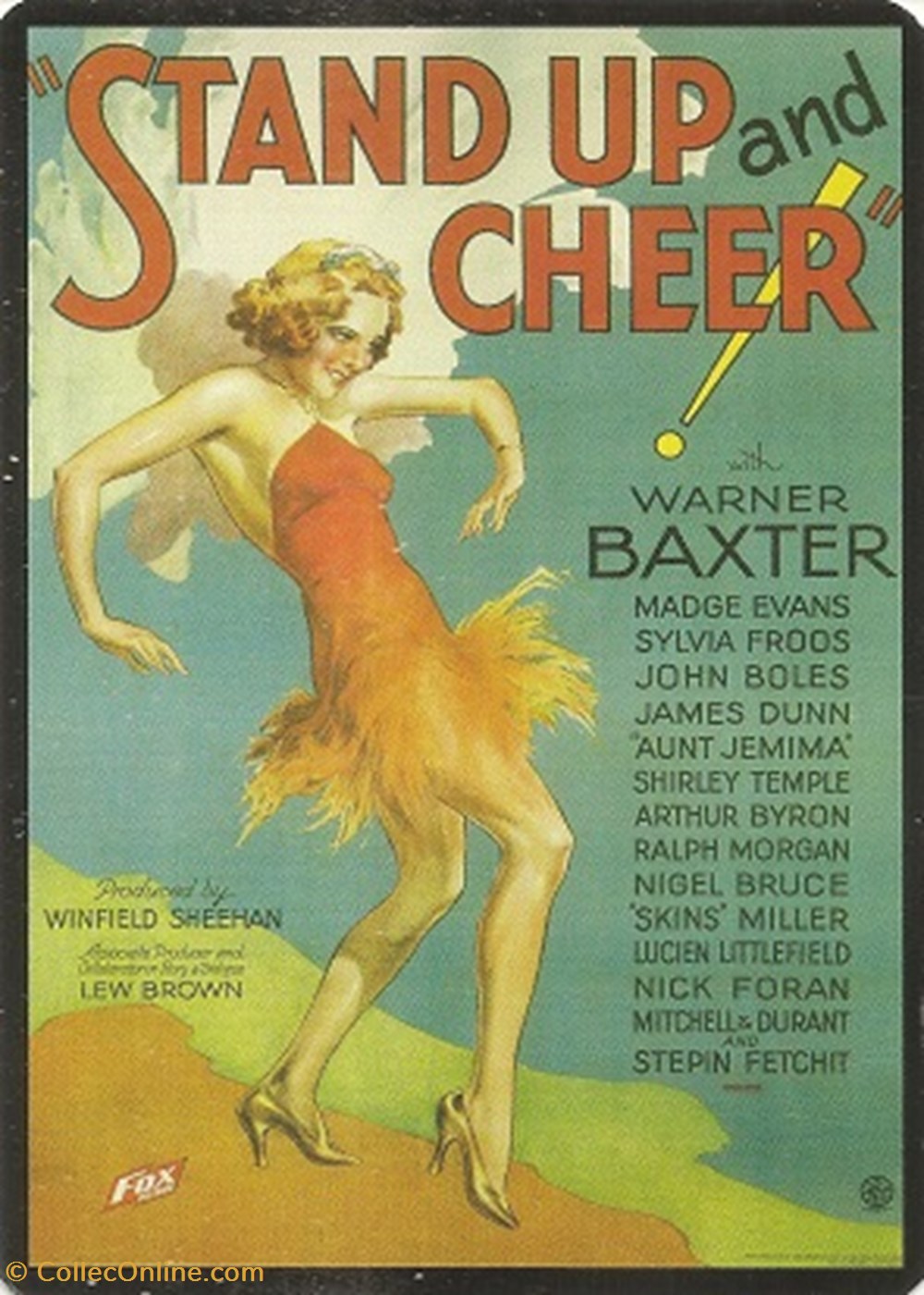 cartes postales autres stand up and cheer
