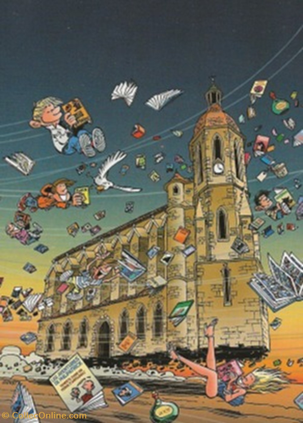 Eauze (32) 2009 cartes postales bande dessinee eauze 32 2009
