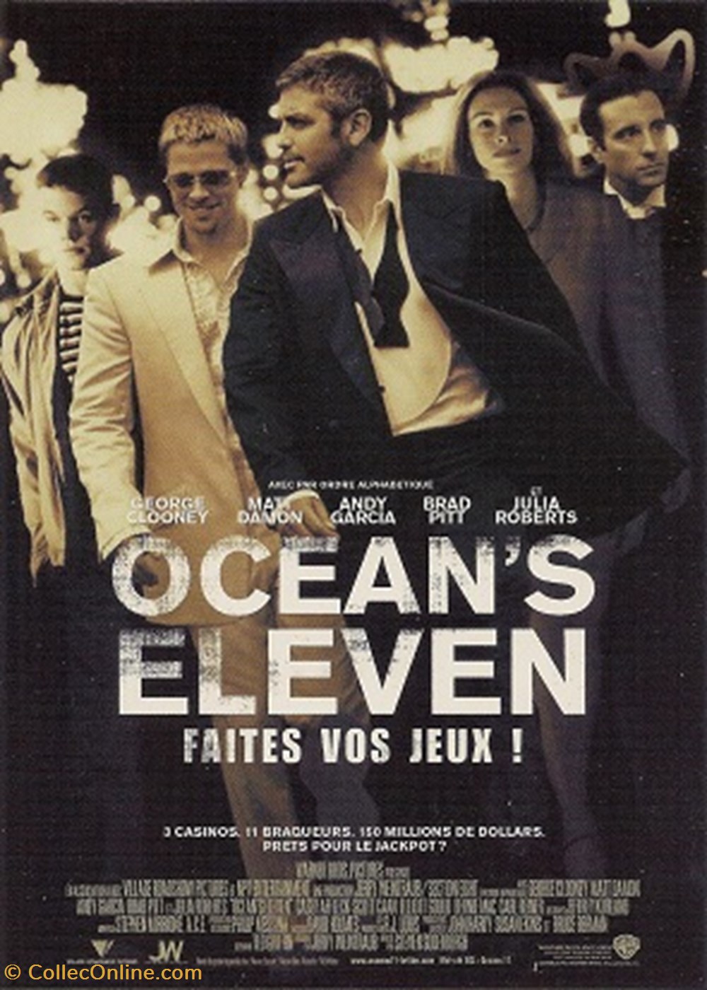 Ocean's eleven cartes postales autres ocean s eleven