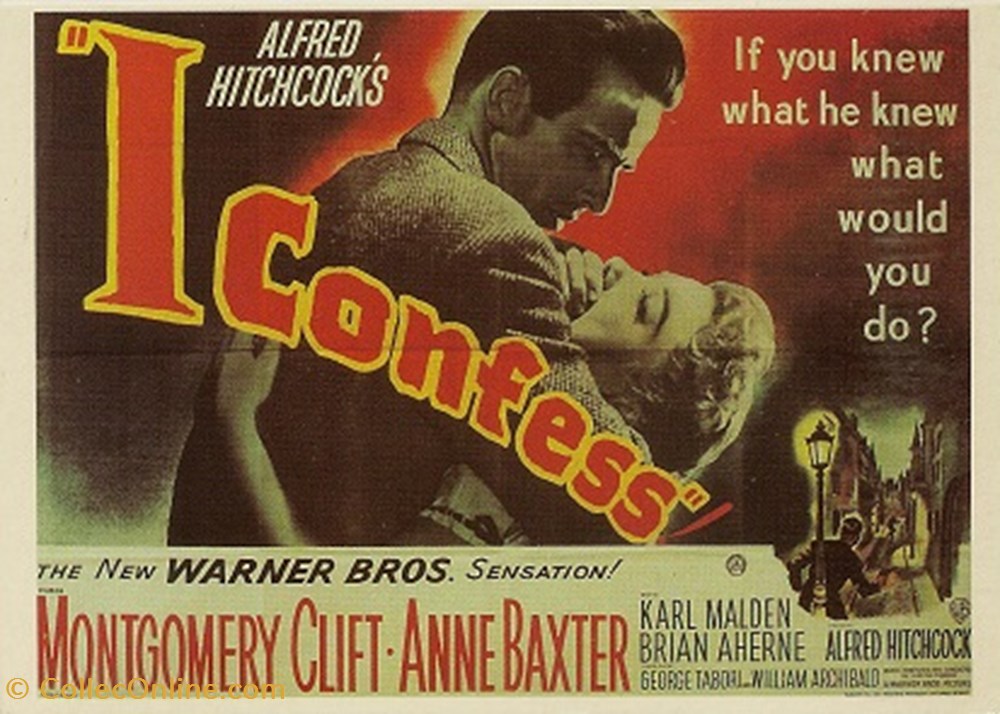 I confess cartes postales autres i confess