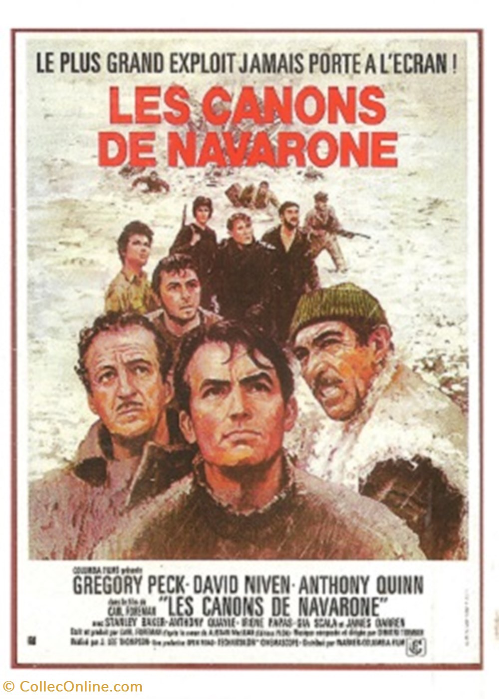 Les canons de Navarone cartes postales autres les canons de navarone