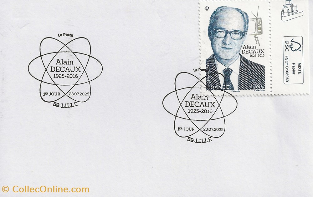 timbres lille 59 2025 alain decaux