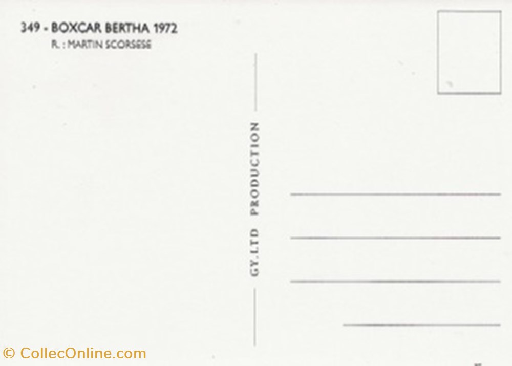 Boxcar Bertha cartes postales autres boxcar bertha