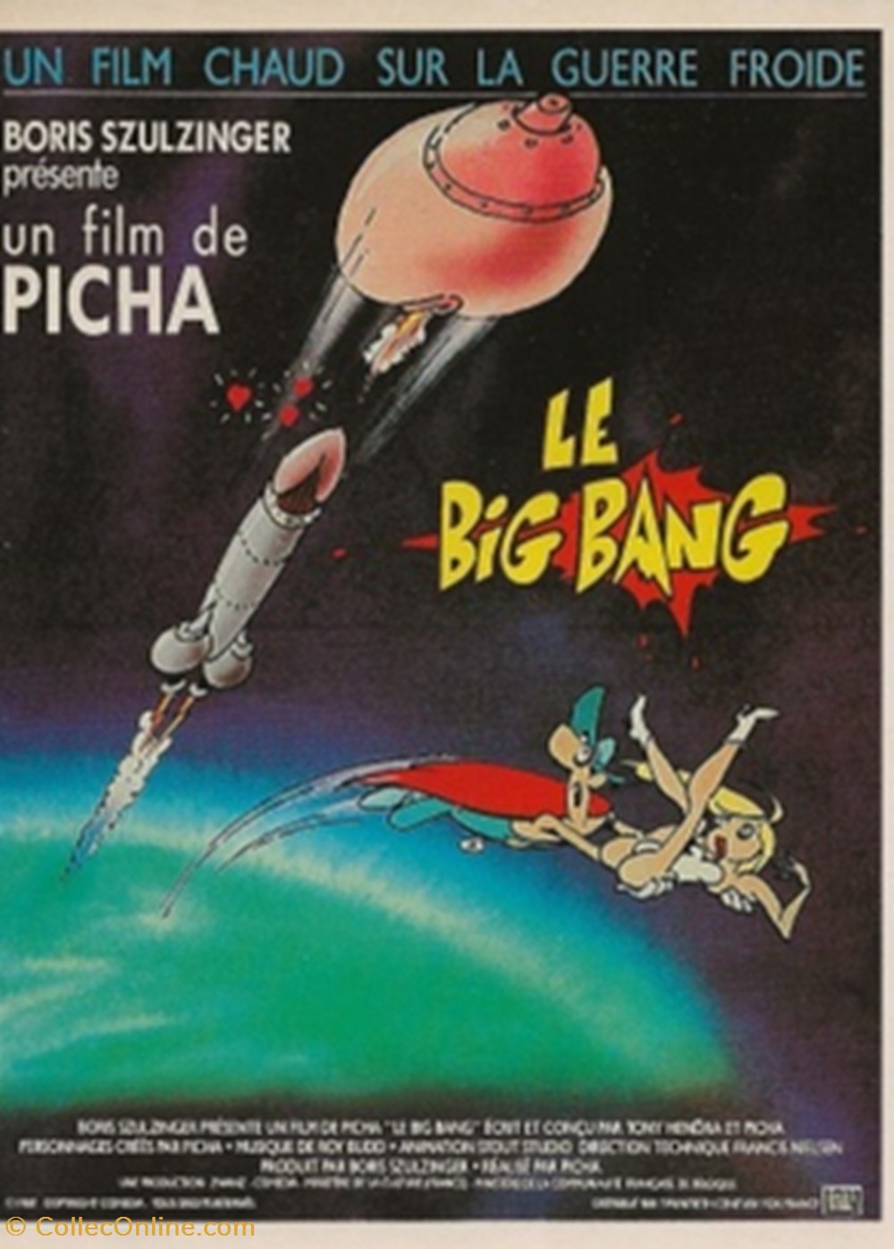 cartes postales autres le big bang