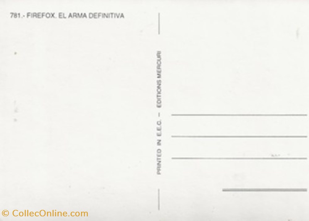 Firefox, el arma definitiva cartes postales autres firefox el arma definitiva