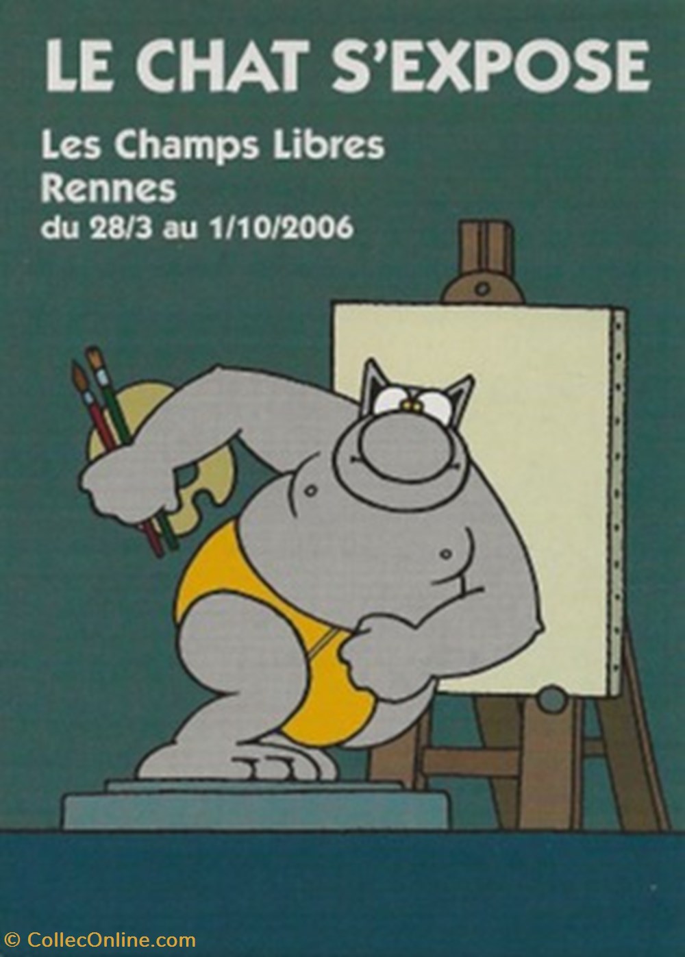 cartes postales bande dessinee le chat