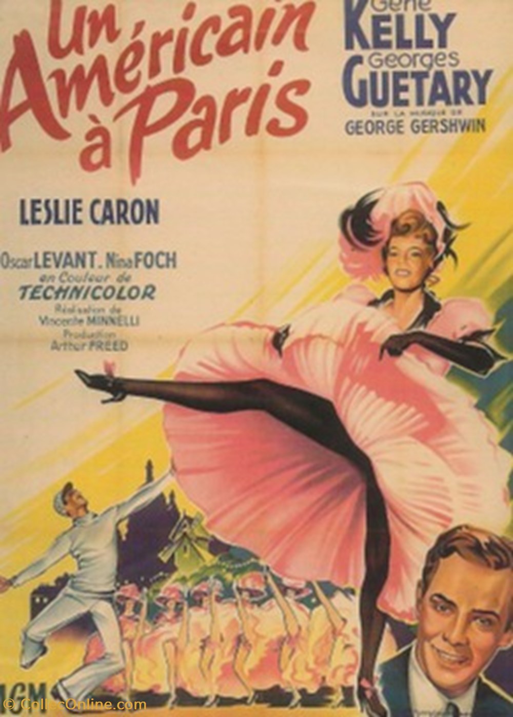 Un américain à Paris cartes postales autres un americain a paris