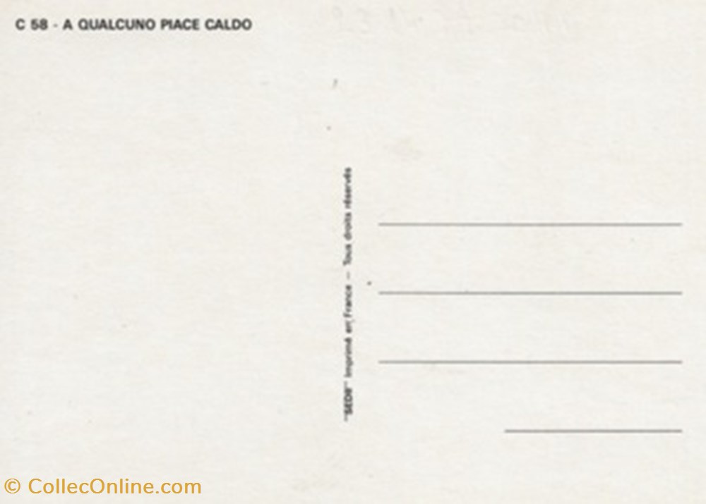 cartes postales autres a qualcuno piace caldo