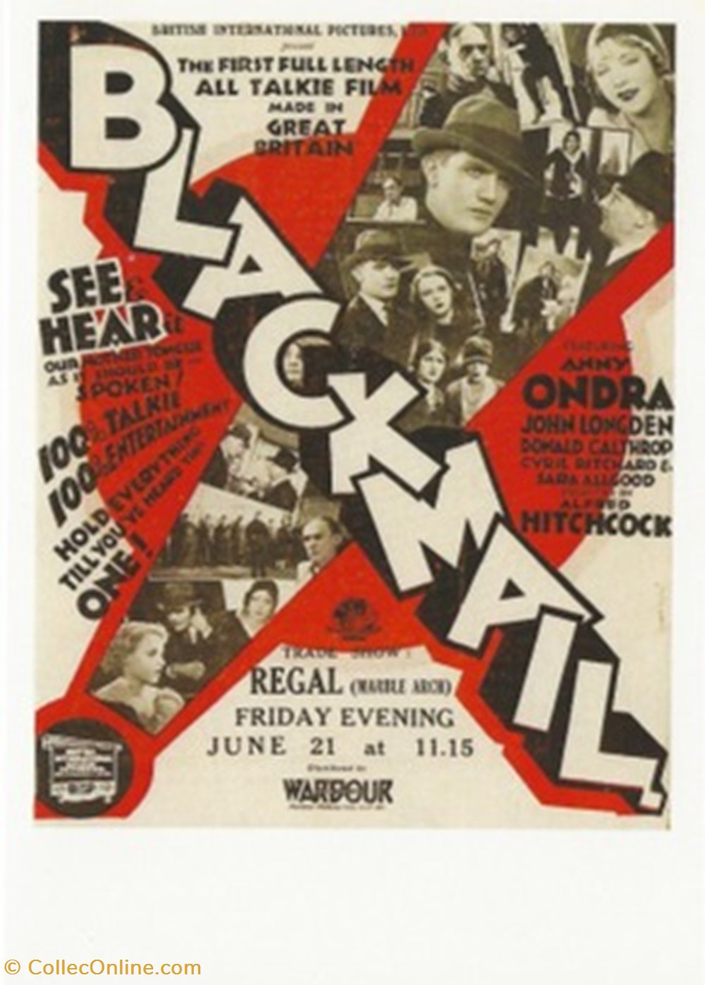 cartes postales autres blackmail